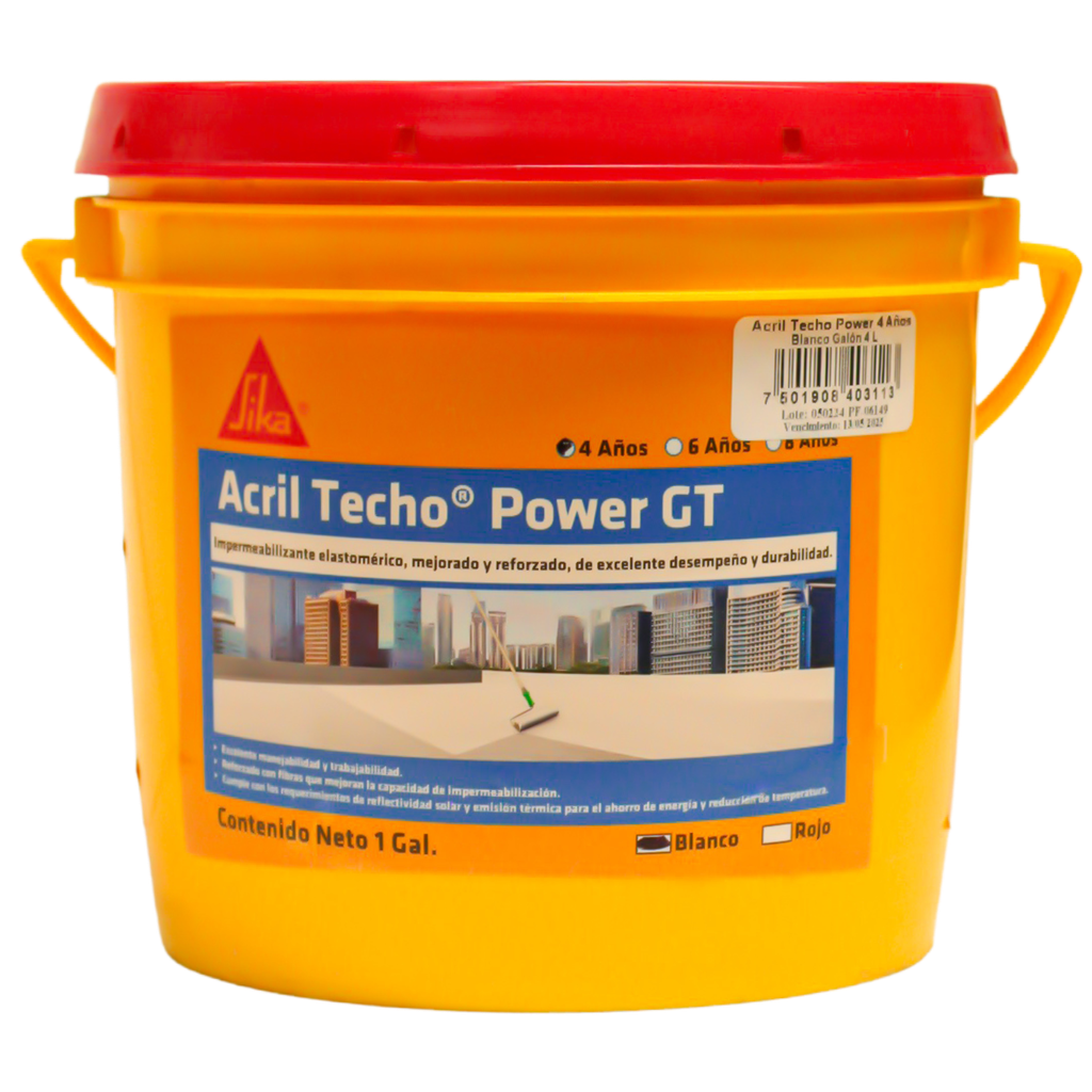 ACRIL TECHO POWER BLANCO 4 AÑOS GAL